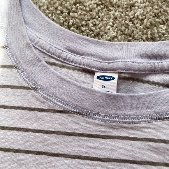 Cropped old navy striped shirt - Picture 2 of 2